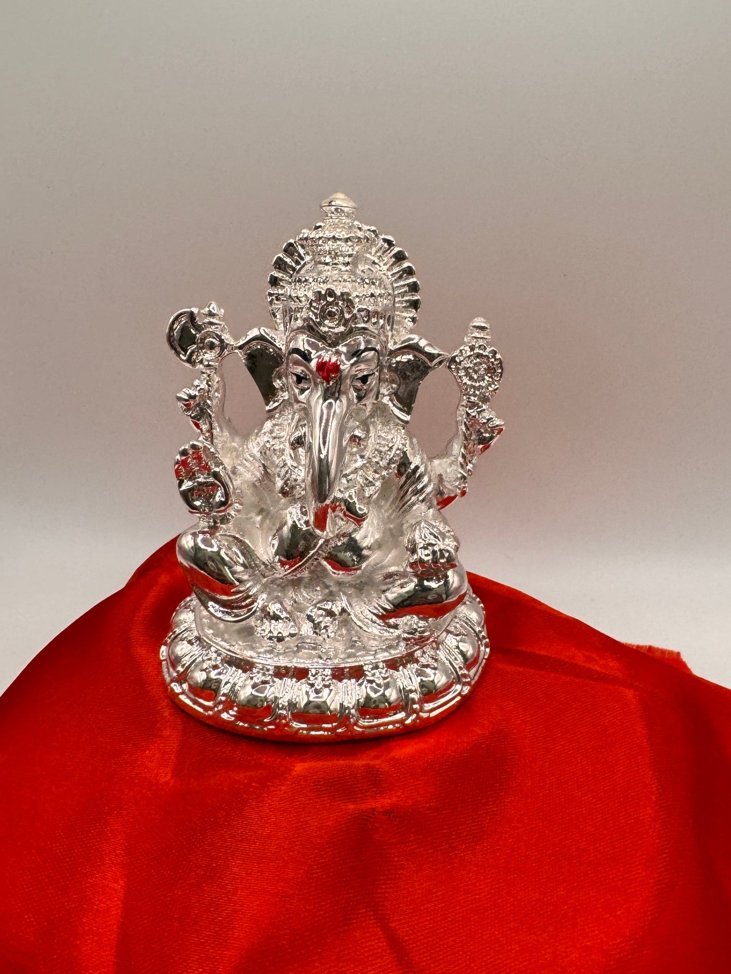 High Quality German Silver Pillayar/Ganapathi/Ganesh Ji