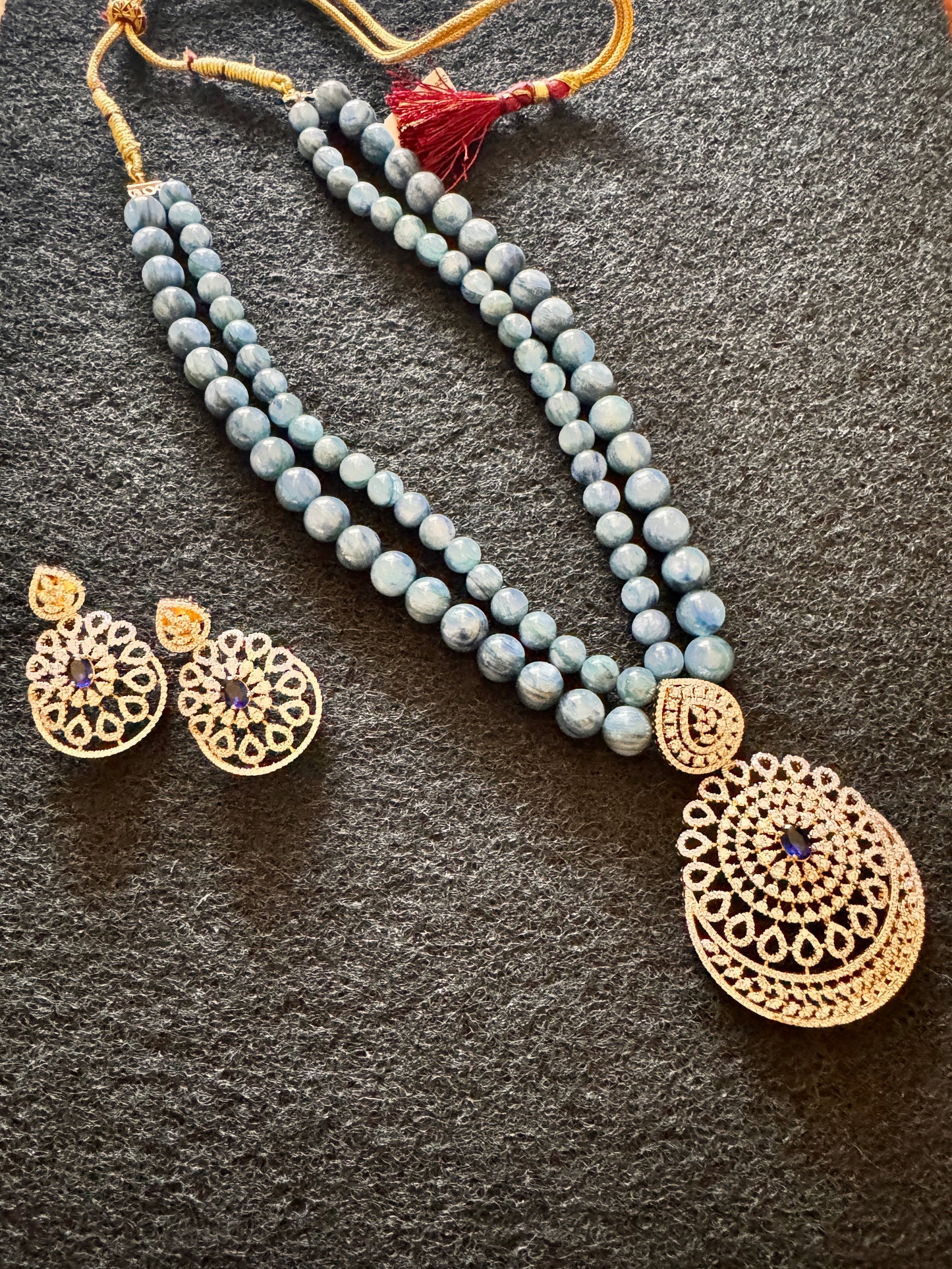 Kyanite Combo set with earrings