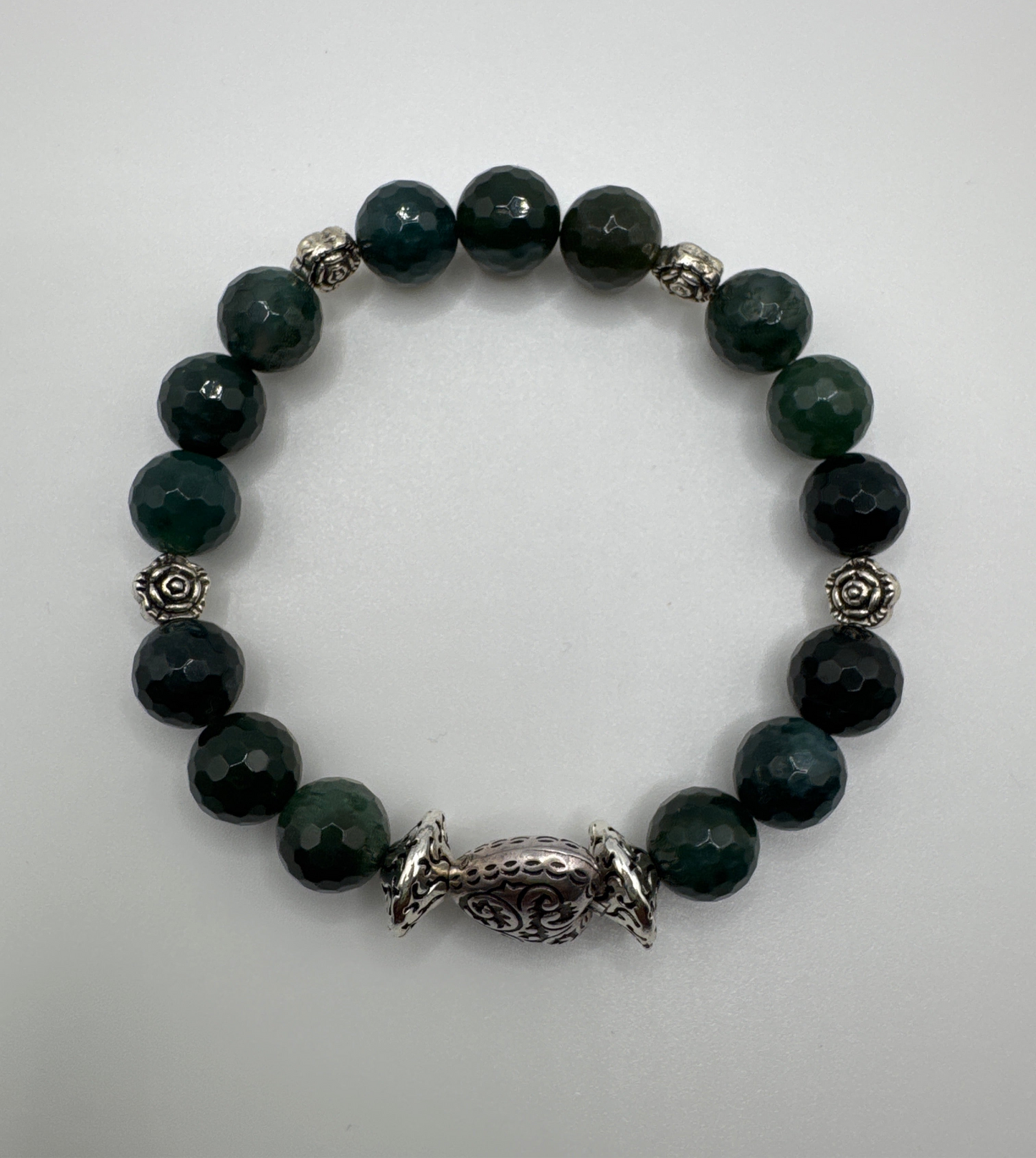 Moss Agate “nurturing” Bracelet