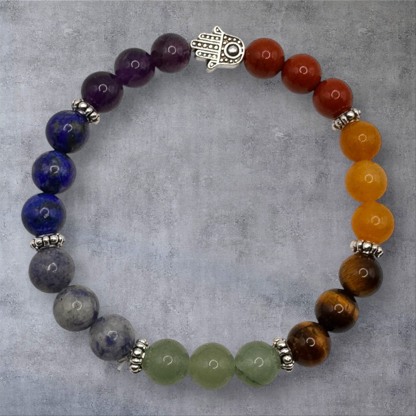 Seven Chakra Bracelet (Evil eye protection Bracelet)