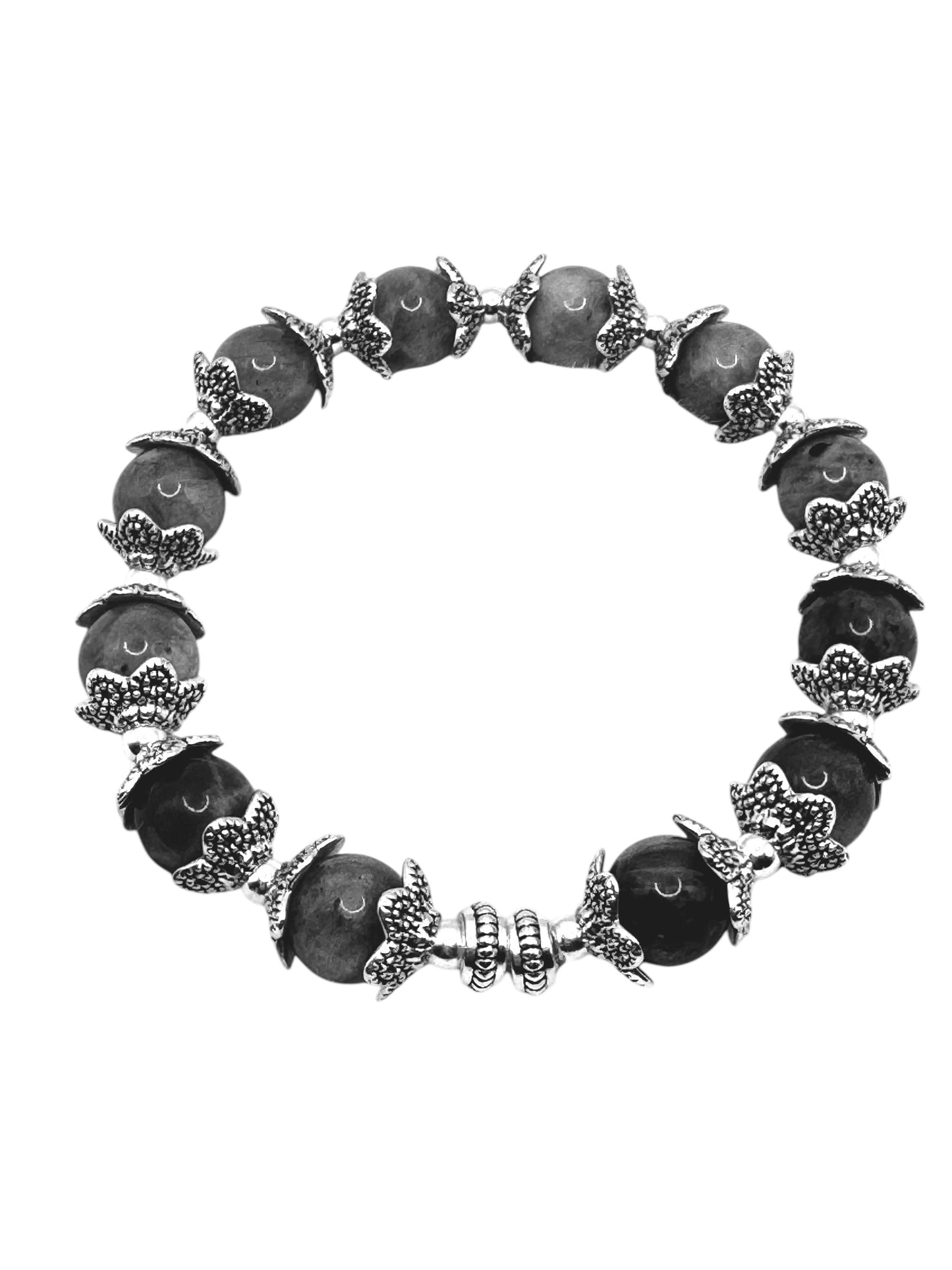 Shades of gray, Labradorite Bracelet