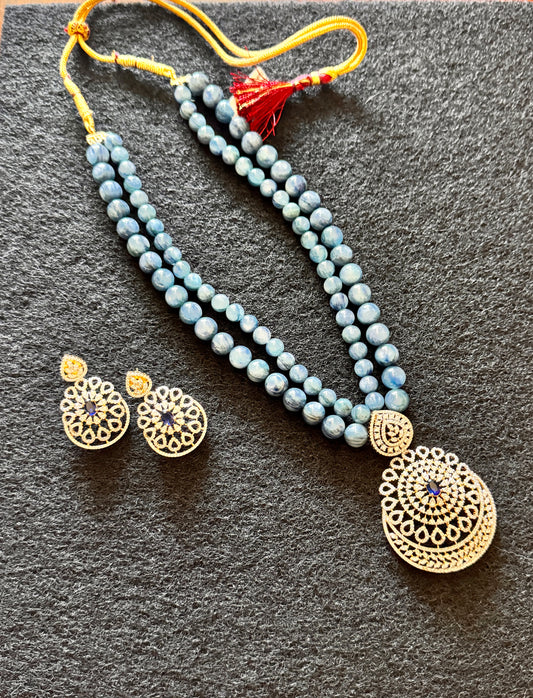 Kyanite Combo set with earrings