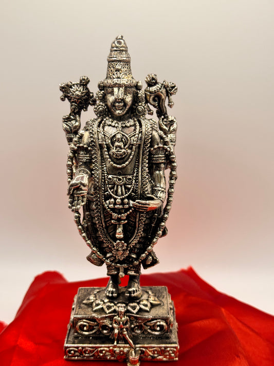Lord Balaji (Large Antique) in pure German silver, tarnish resist